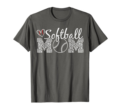 Softball Mom Softball Vibes Game T-Shirt - Fun Novelty Design for Adults - T-Shirt, Sweatshirt, Hoodie
