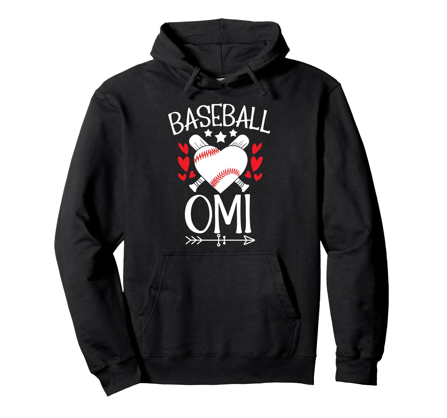 Baseball Omi Grandma Omi Baseball Player Hoodie - Streetwear Style Unisex - T-Shirt, Sweatshirt, Hoodie