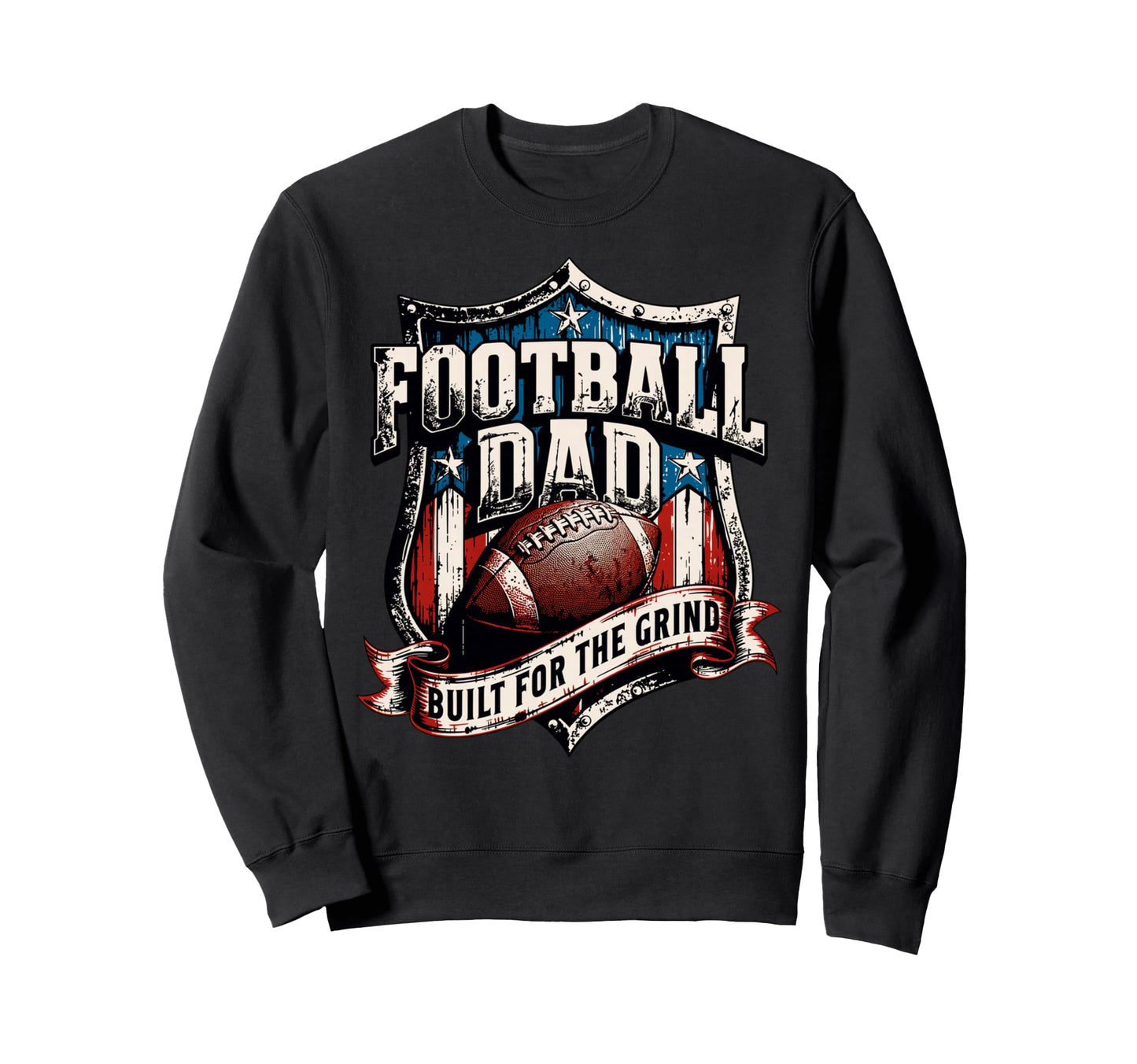 American Football Funny Proud Sweatshirt - Custom Art Print Men Women - T-Shirt, Sweatshirt, Hoodie