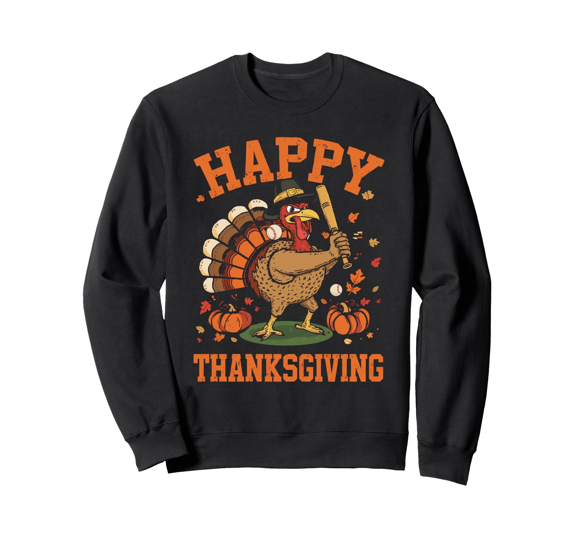Happy Thanksgiving 2025 Funny Sweatshirt - Unique Graphic Men Women - T-Shirt, Sweatshirt, Hoodie