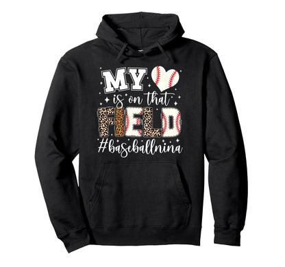 That Field Baseball Nina Baseball Hoodie - Streetwear Style Men Women - T-Shirt, Sweatshirt, Hoodie
