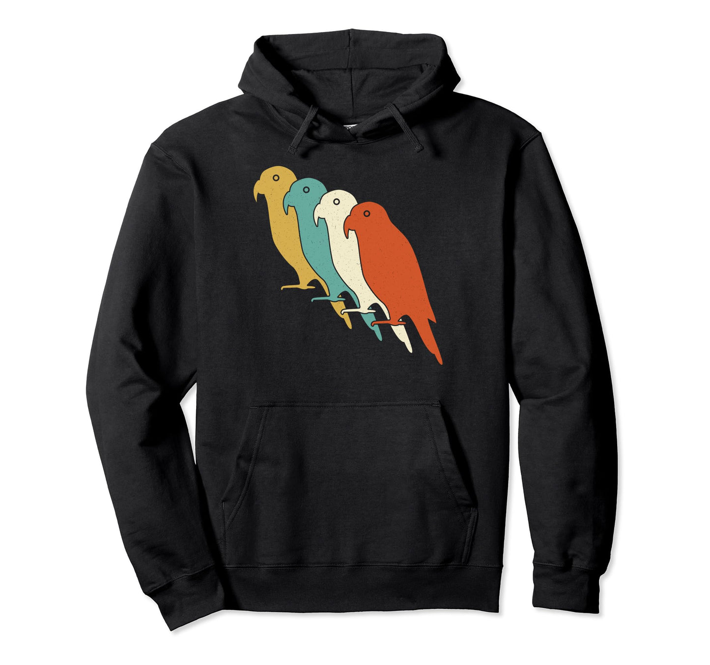 Rainbow Lorikeet 60S 70S Costume Bird Hoodie - Unique Graphic Unisex - T-Shirt, Sweatshirt, Hoodie