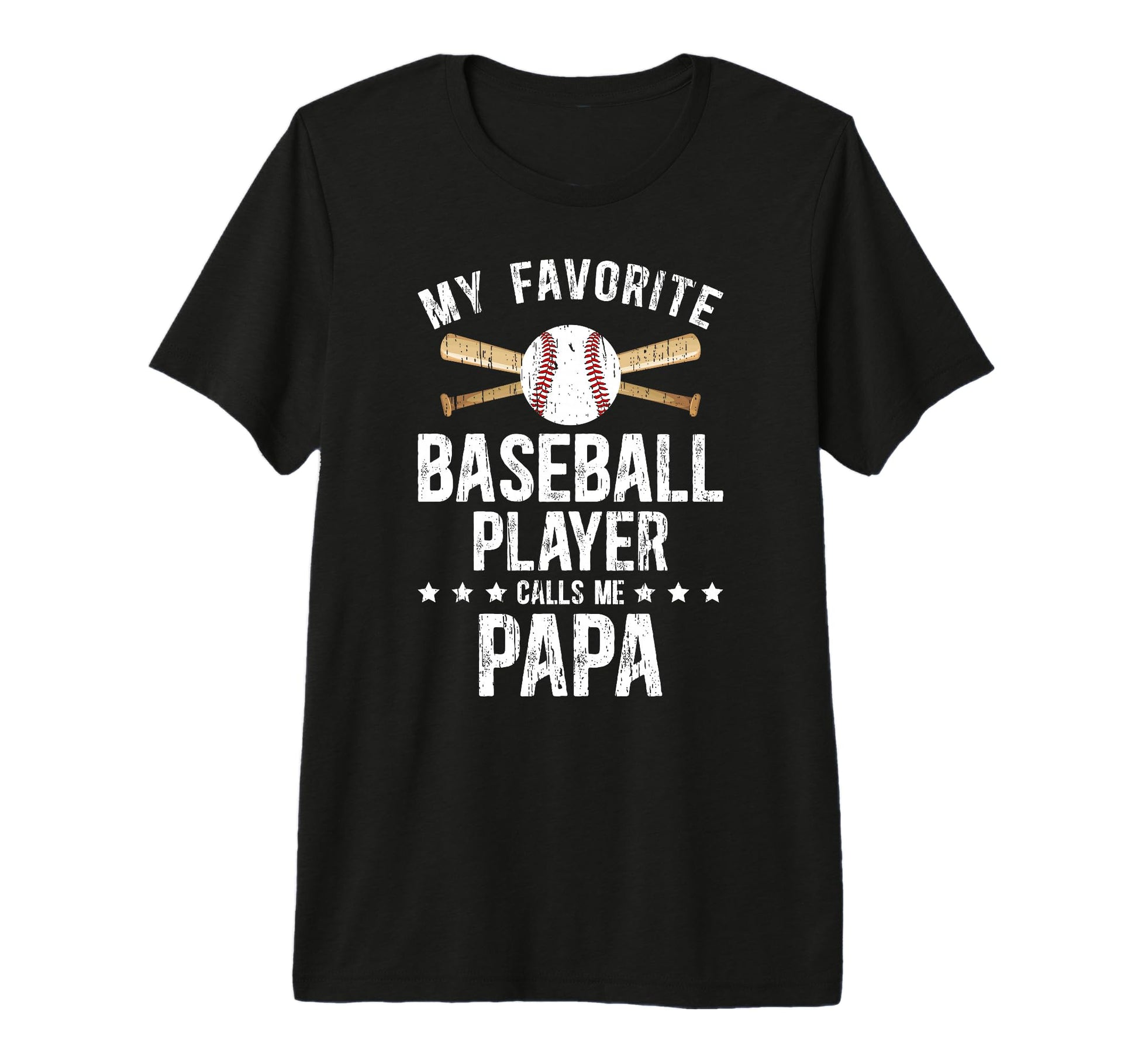 Mens My Favorite Baseball Player Papa T-Shirt - Streetwear Style Men Women - T-Shirt, Sweatshirt, Hoodie