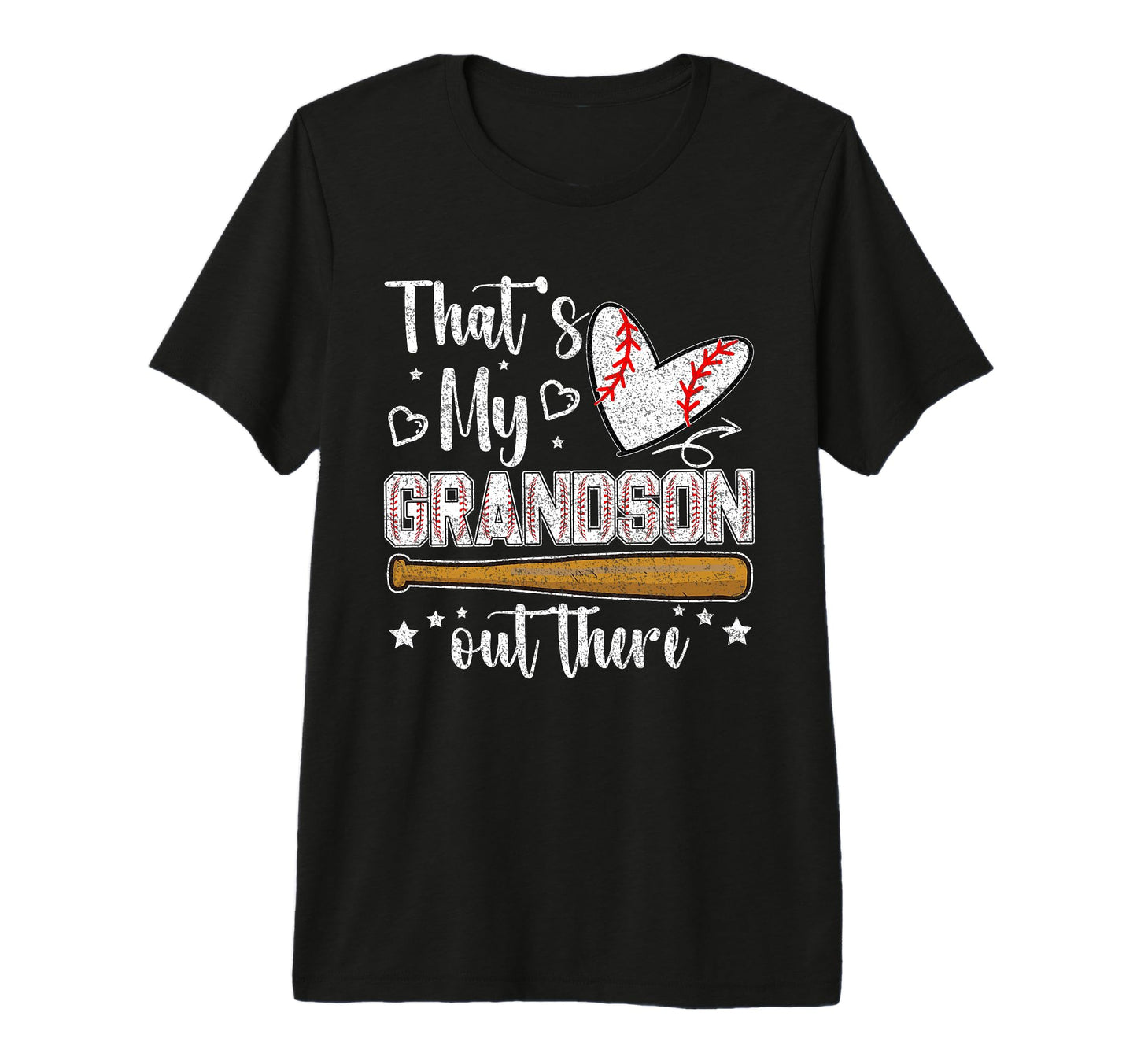 Thats My Grandson Out There Baseball T-Shirt - Minimalist Print for Adults - T-Shirt, Sweatshirt, Hoodie