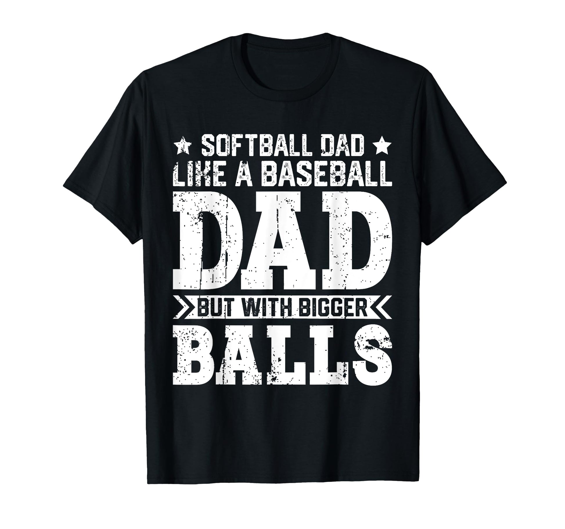 Softball Dad Like Baseball Dad Fathers T-Shirt - Graphic Print Men Women - T-Shirt, Sweatshirt, Hoodie