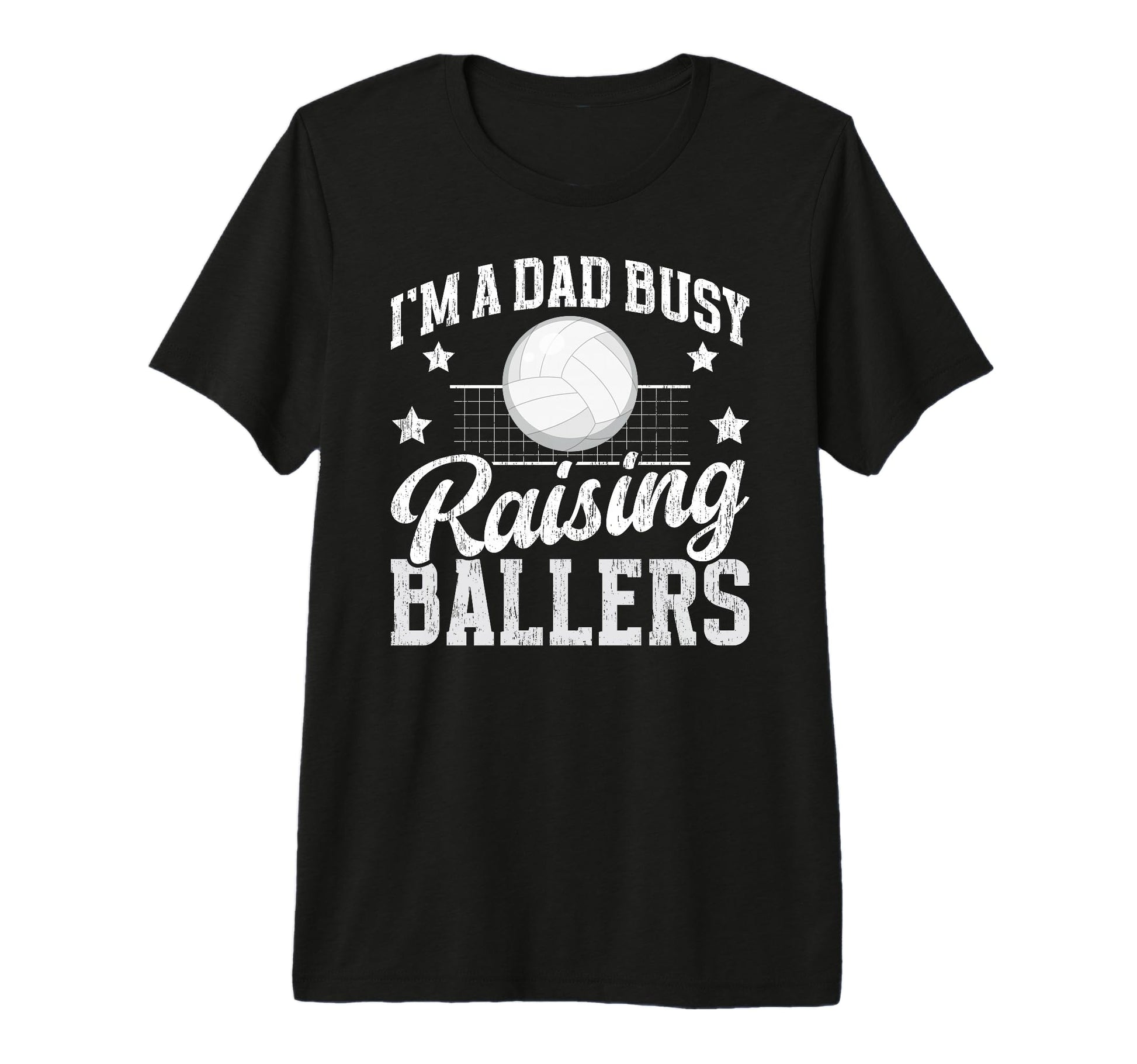 Mens Busy Raising Ballers Volleyball T-Shirt - Aesthetic Graphic Men Women - T-Shirt, Sweatshirt, Hoodie