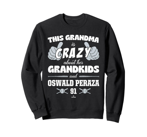 Grandma Crazy Oswald Peraza New York Sweatshirt - Graphic Print Unisex - T-Shirt, Sweatshirt, Hoodie