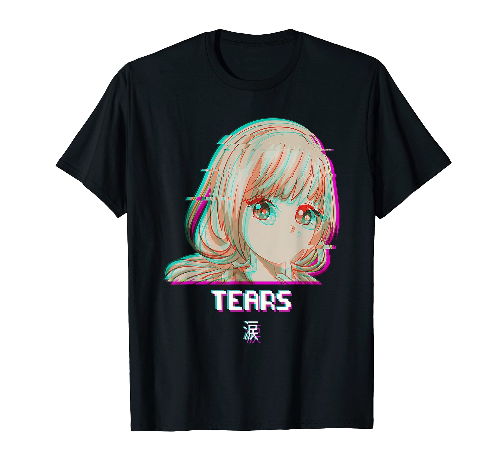 Tears Aesthetic Vaporwave Japan T-Shirt - Streetwear Style Unisex - T-Shirt, Sweatshirt, Hoodie