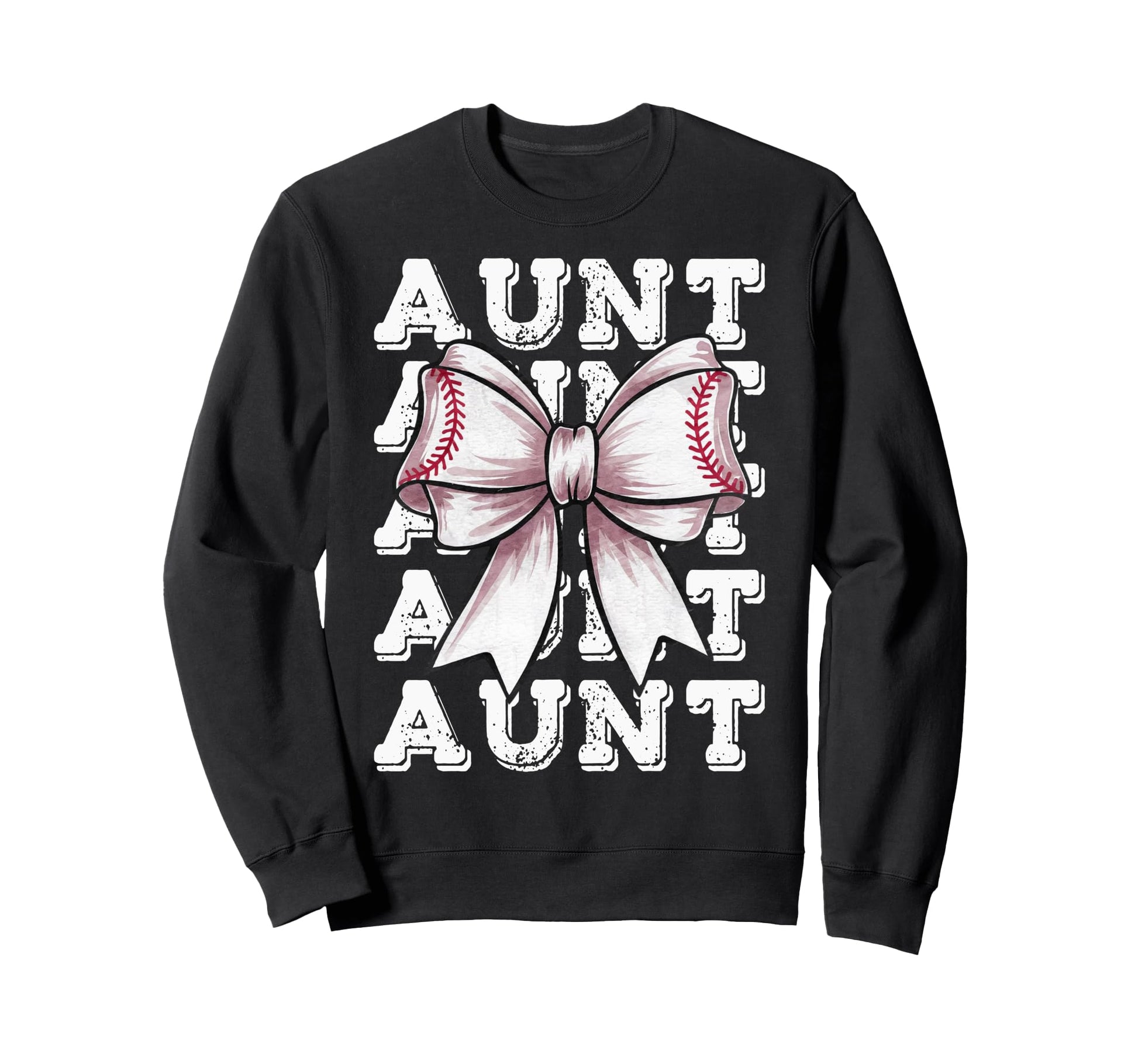 Coquette Baseball Aunt Matching Sweatshirt - Casual Everyday Wear Unisex - T-Shirt, Sweatshirt, Hoodie