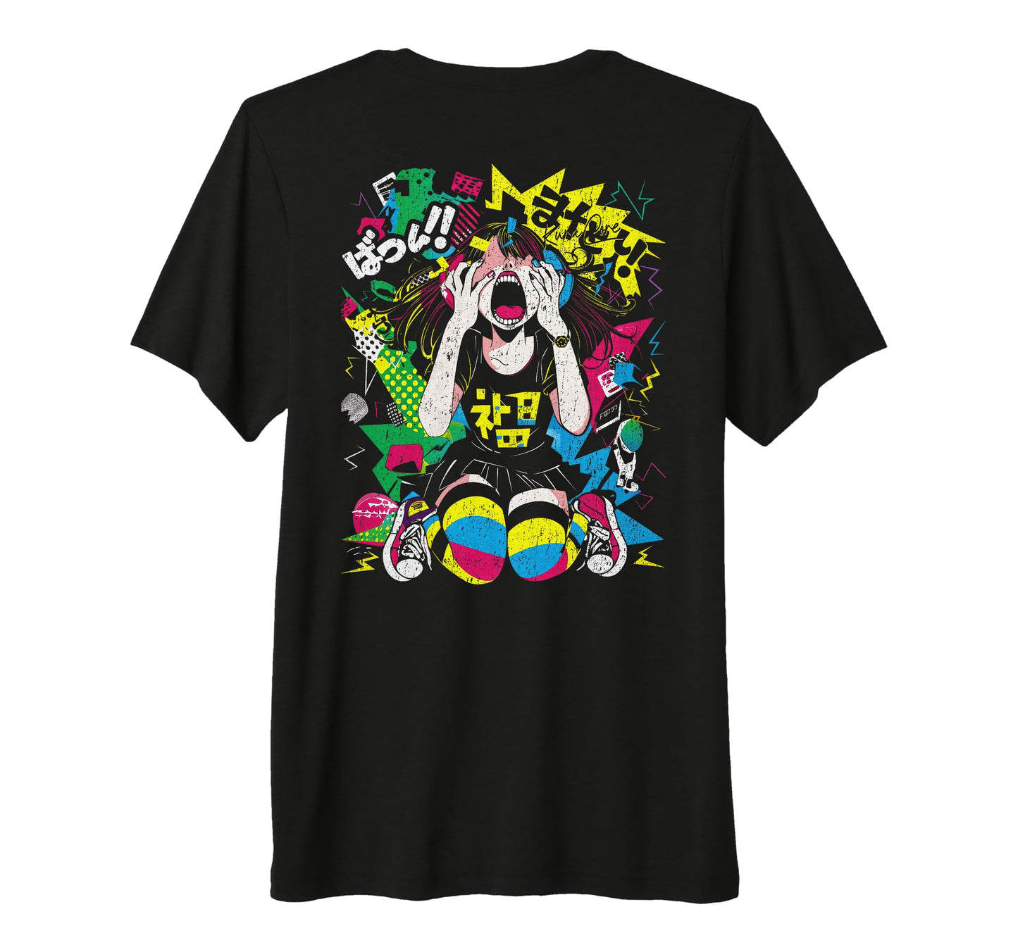 Back Japanese Streetwear Y2K T-Shirt - Aesthetic Graphic Men Women - T-Shirt, Sweatshirt, Hoodie