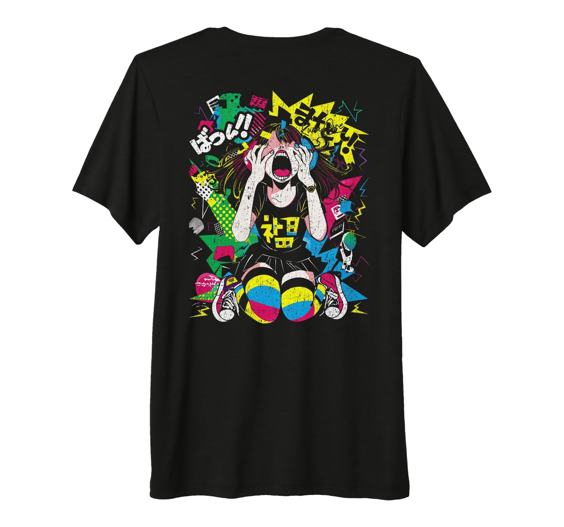 Back Japanese Streetwear Y2K T-Shirt - Aesthetic Graphic Men Women - T-Shirt, Sweatshirt, Hoodie