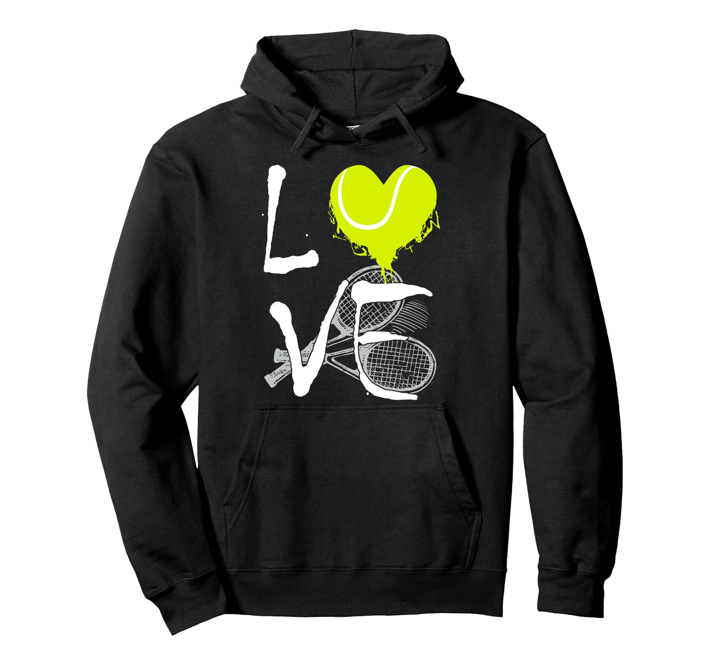 Tennis Love Tennis Mom Game Day Gift Hoodie - Novelty Apparel for Adults - T-Shirt, Sweatshirt, Hoodie
