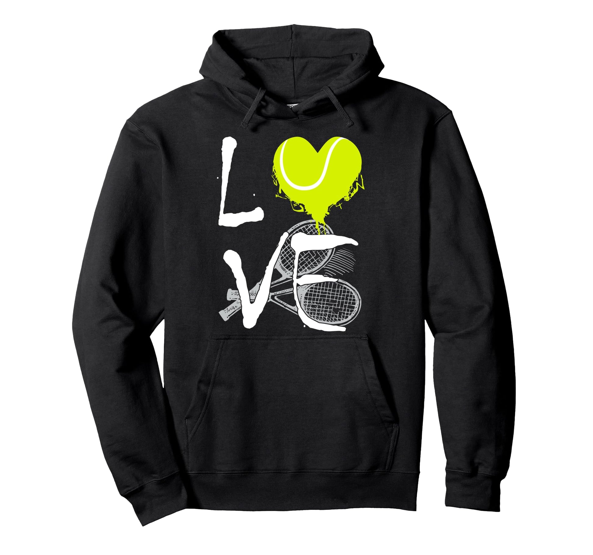 Tennis Love Tennis Mom Game Day Gift Hoodie - Novelty Apparel for Adults - T-Shirt, Sweatshirt, Hoodie