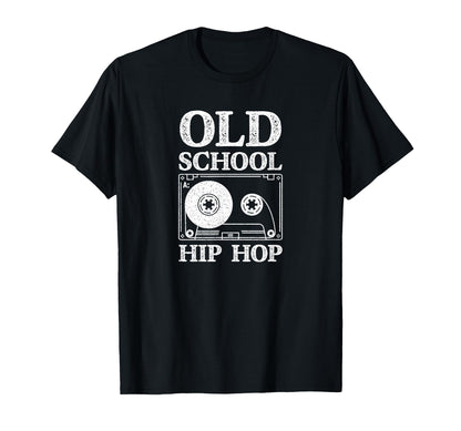 Old School Hip Hop Cassette Tape T-Shirt - Fun Novelty Design Men Women - T-Shirt, Sweatshirt, Hoodie