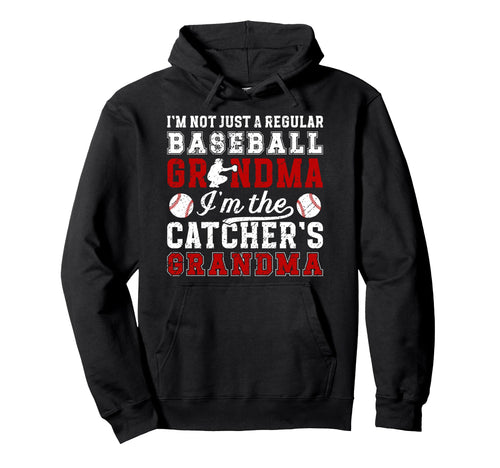 Im Baseball Catcher Grandma Baseball Hoodie - Aesthetic Graphic Men Women - T-Shirt, Sweatshirt, Hoodie