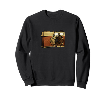 Photography Lovers Camera Photographer Sweatshirt - Graphic Print Unisex - T-Shirt, Sweatshirt, Hoodie
