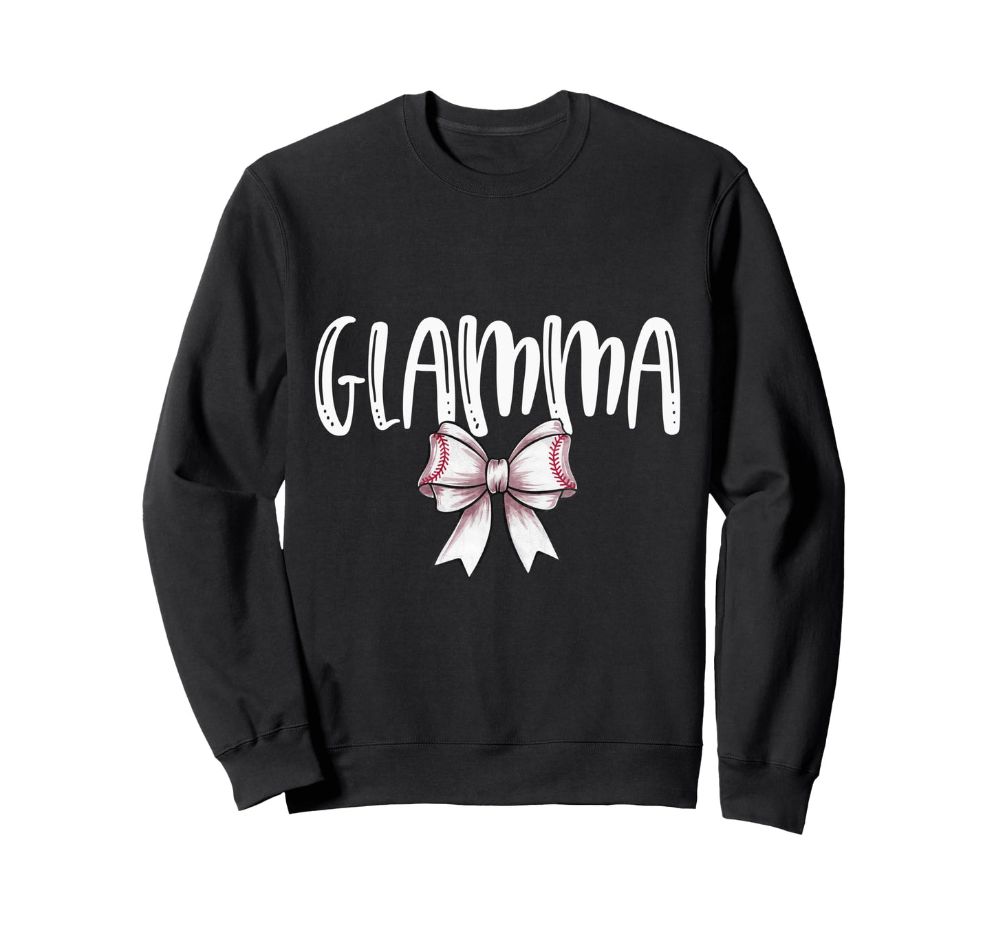 Coquette Baseball Glamma Spirit Sweatshirt - Fun Novelty Design Men Women - T-Shirt, Sweatshirt, Hoodie
