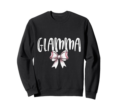 Coquette Baseball Glamma Spirit Sweatshirt - Fun Novelty Design Men Women - T-Shirt, Sweatshirt, Hoodie