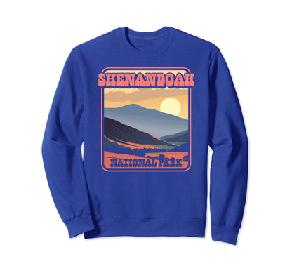 Shenandoah National Park Virginia Sweatshirt - Novelty Apparel Men Women - T-Shirt, Sweatshirt, Hoodie