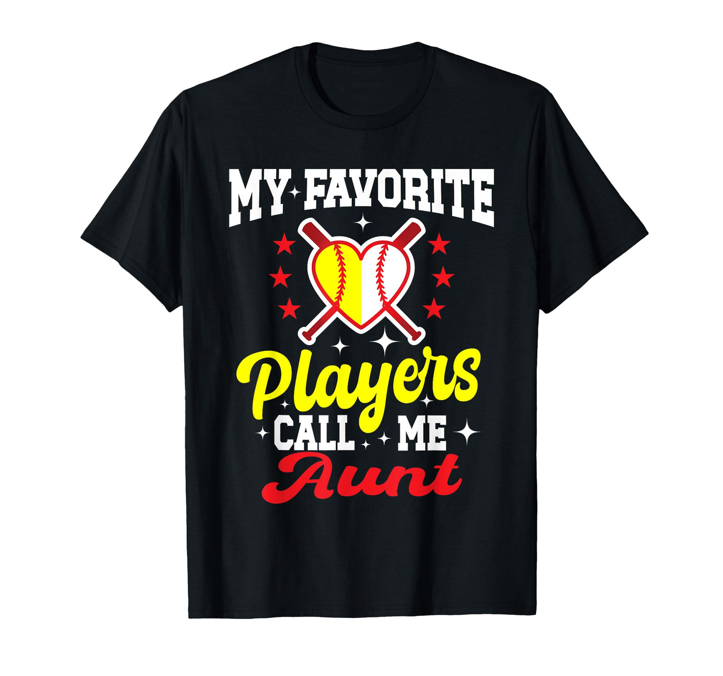 My Favorite Baseball Softball Players T-Shirt - Novelty Apparel for Adults - T-Shirt, Sweatshirt, Hoodie
