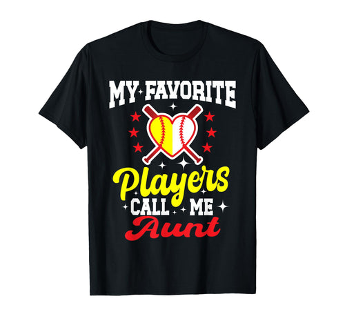 My Favorite Baseball Softball Players T-Shirt - Novelty Apparel for Adults - T-Shirt, Sweatshirt, Hoodie
