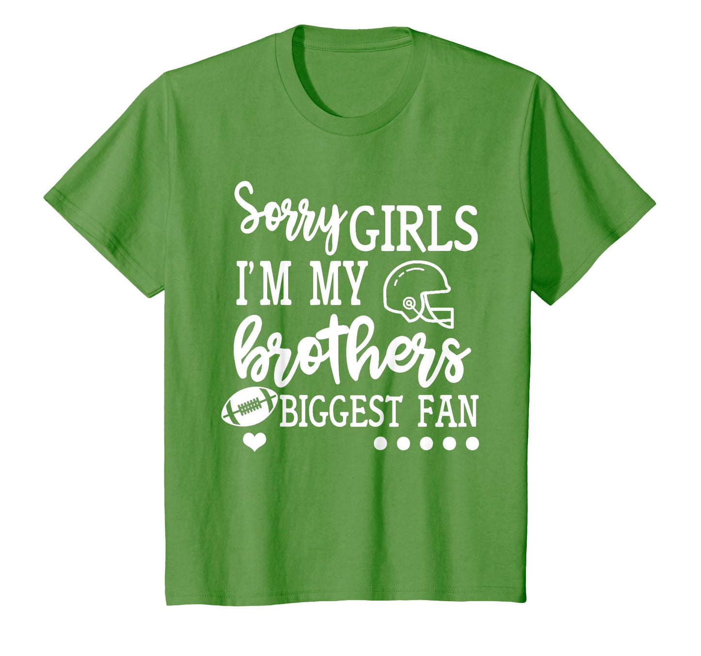 Football Sister Biggest Fan T-Shirt - Fun Novelty Design for Adults - T-Shirt, Sweatshirt, Hoodie