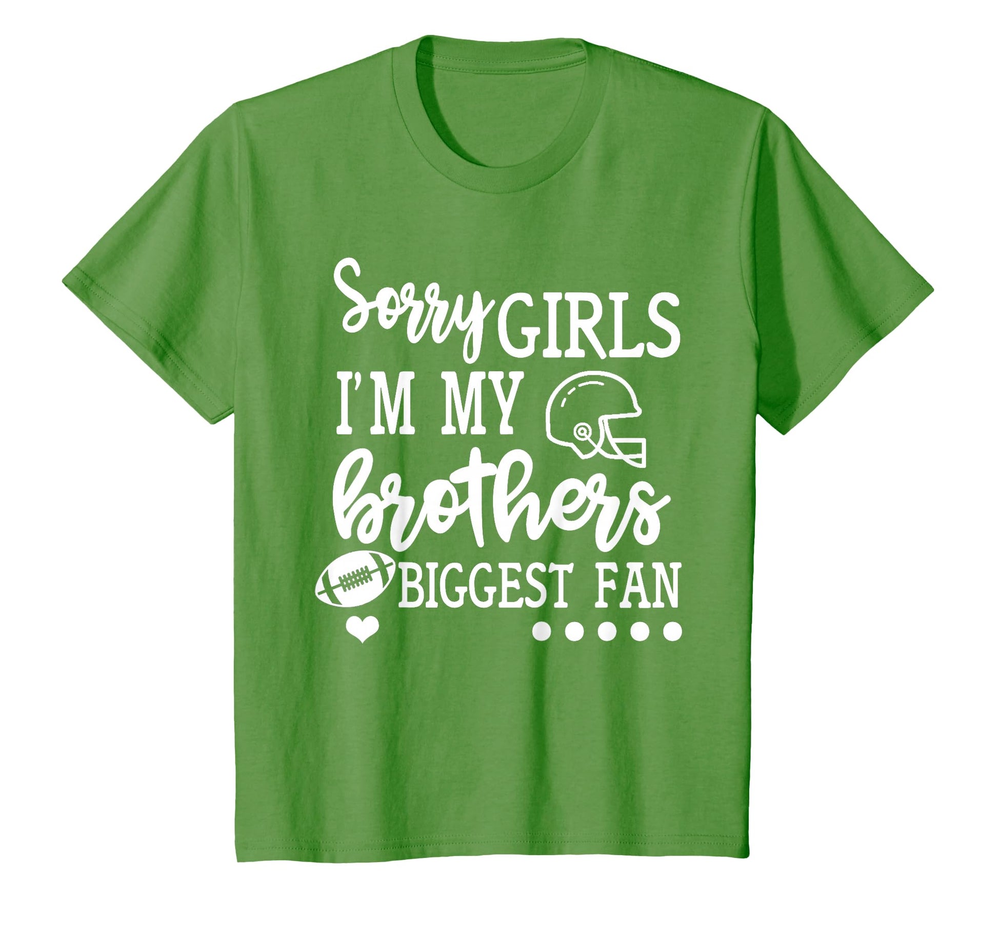 Football Sister Biggest Fan T-Shirt - Fun Novelty Design for Adults - T-Shirt, Sweatshirt, Hoodie