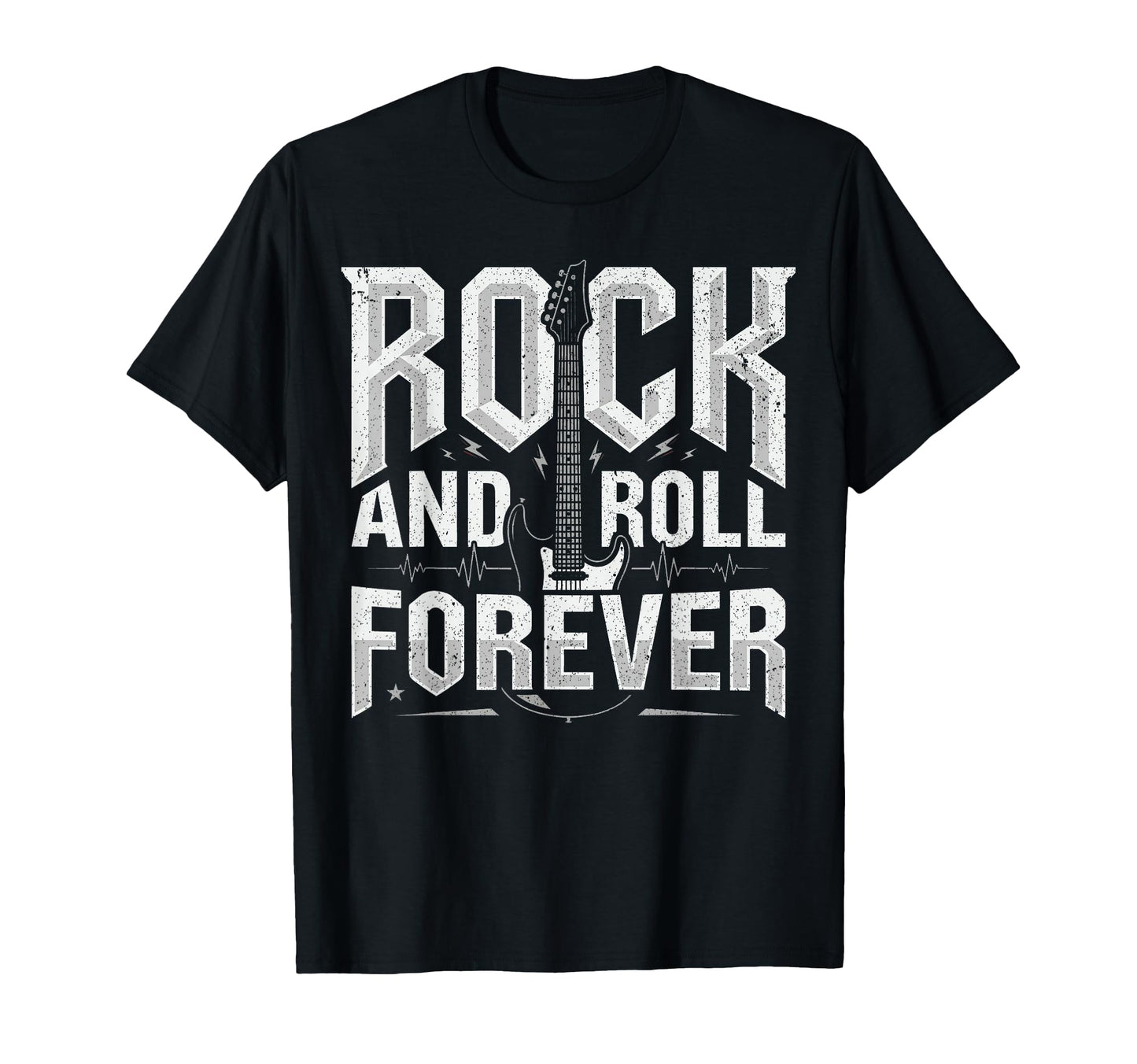 Rock And Roll Forever Rock Music Heavy T-Shirt - Trendy Graphic Men Women - T-Shirt, Sweatshirt, Hoodie