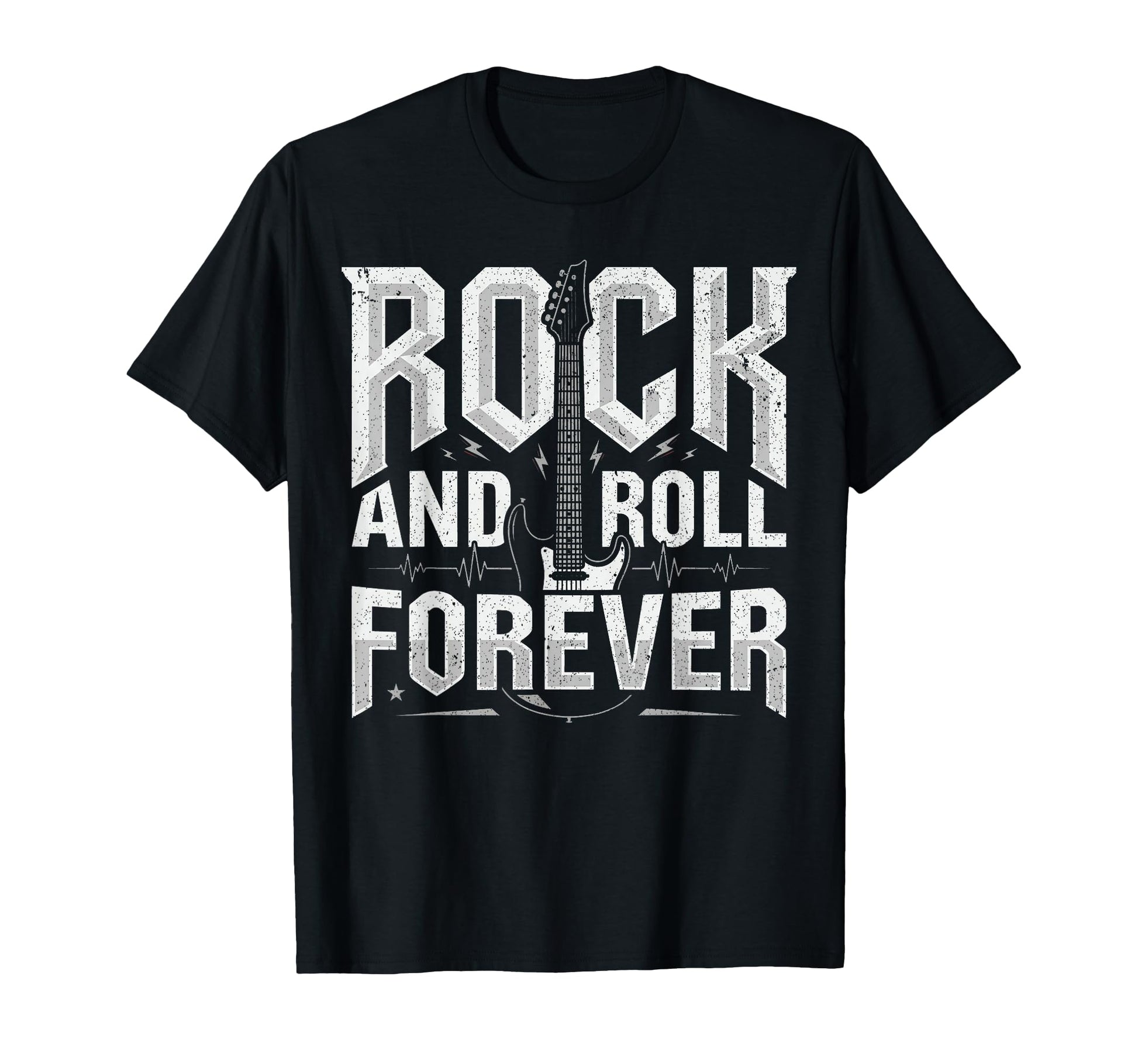 Rock And Roll Forever Rock Music Heavy T-Shirt - Trendy Graphic Men Women - T-Shirt, Sweatshirt, Hoodie