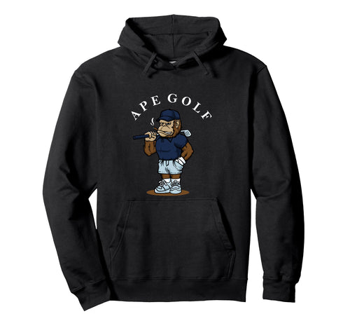 Ape Golf Aesthetic Edgy Streetwear Hoodie - Unique Graphic Men Women - T-Shirt, Sweatshirt, Hoodie