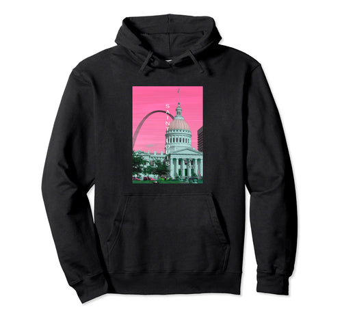 Missouri Vaporwave Aesthetic Souvenir Hoodie - Custom Art Print for Adults - T-Shirt, Sweatshirt, Hoodie