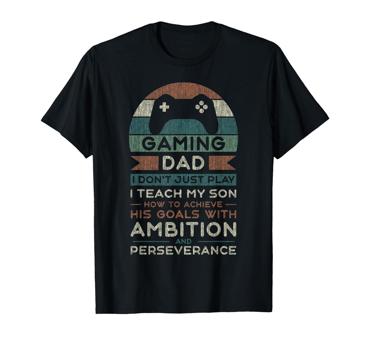 Gaming Dad Father Son Fathers T-Shirt - Casual Everyday Wear for Adults - T-Shirt, Sweatshirt, Hoodie