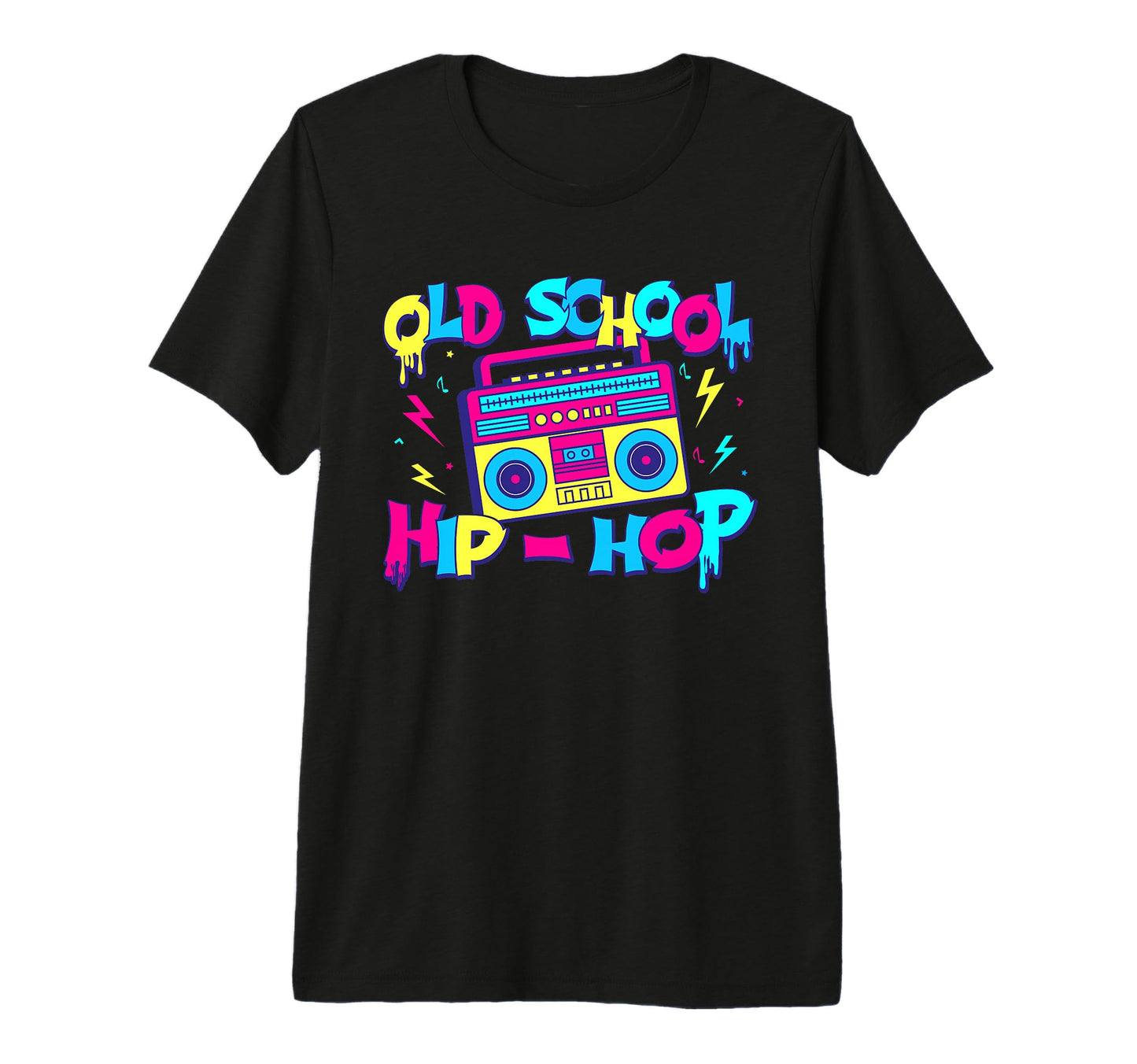 Old School Hip Hop 80S 90S Music T-Shirt - Casual Everyday Wear Unisex - T-Shirt, Sweatshirt, Hoodie