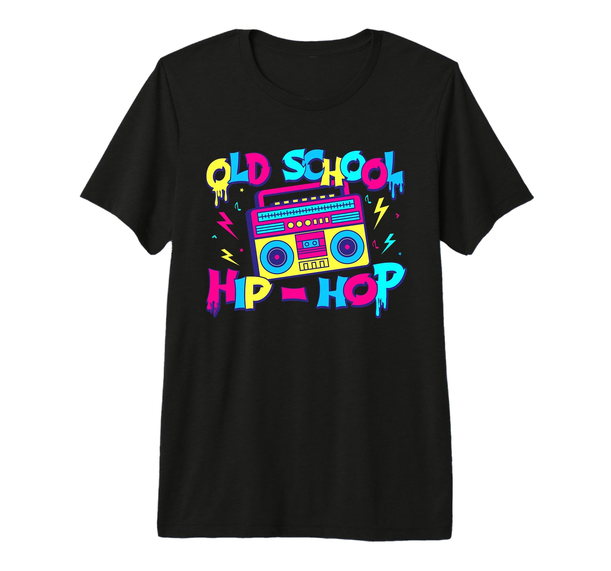 Old School Hip Hop 80S 90S Music T-Shirt - Casual Everyday Wear Unisex - T-Shirt, Sweatshirt, Hoodie