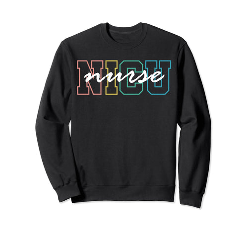 Nicu Nurse Icu Neonatal Boho Sweatshirt - Fun Novelty Design for Adults - T-Shirt, Sweatshirt, Hoodie
