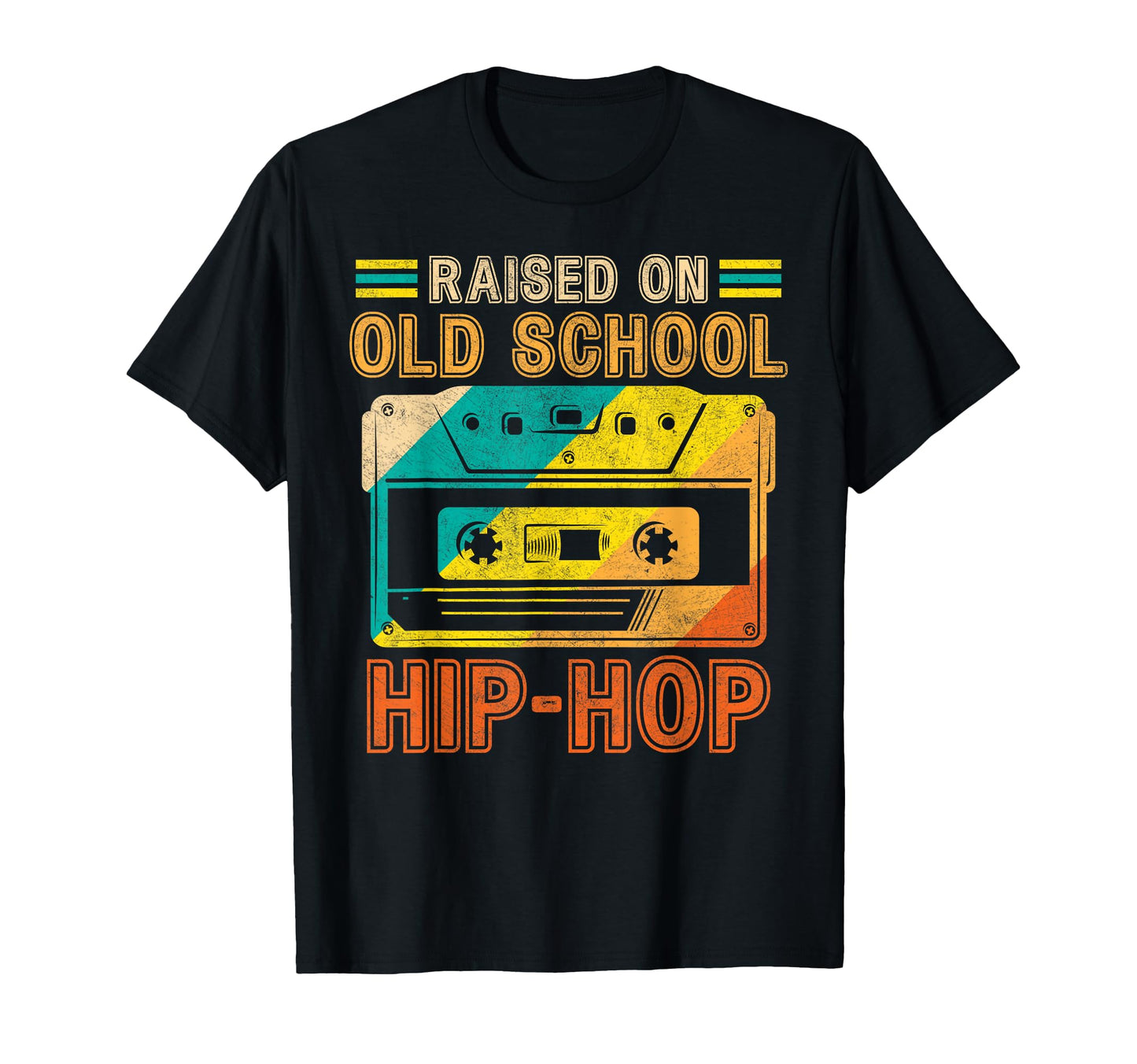 Raised Old Music School Hip Hop T-Shirt - Minimalist Print Men Women - T-Shirt, Sweatshirt, Hoodie
