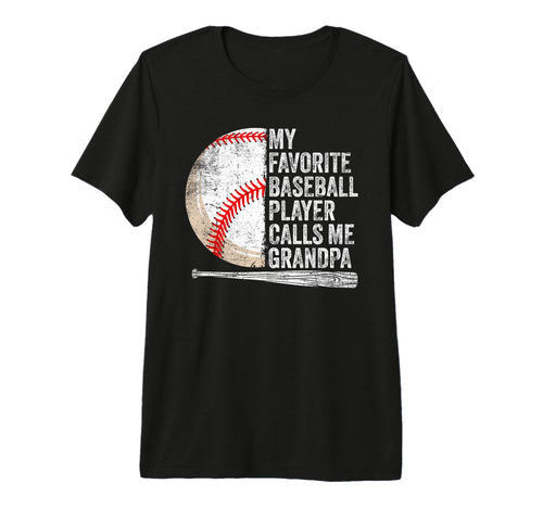 Mens My Favorite Baseball Player Calls T-Shirt - Custom Art Print Unisex - T-Shirt, Sweatshirt, Hoodie