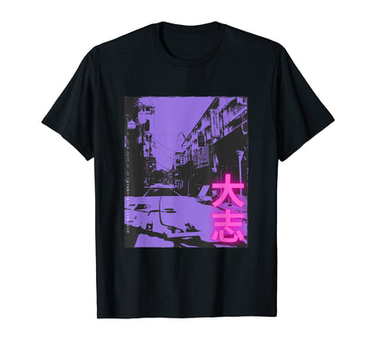 80S Lofi Tokyo Japanese Streetwear T-Shirt - Graphic Print Unisex - T-Shirt, Sweatshirt, Hoodie