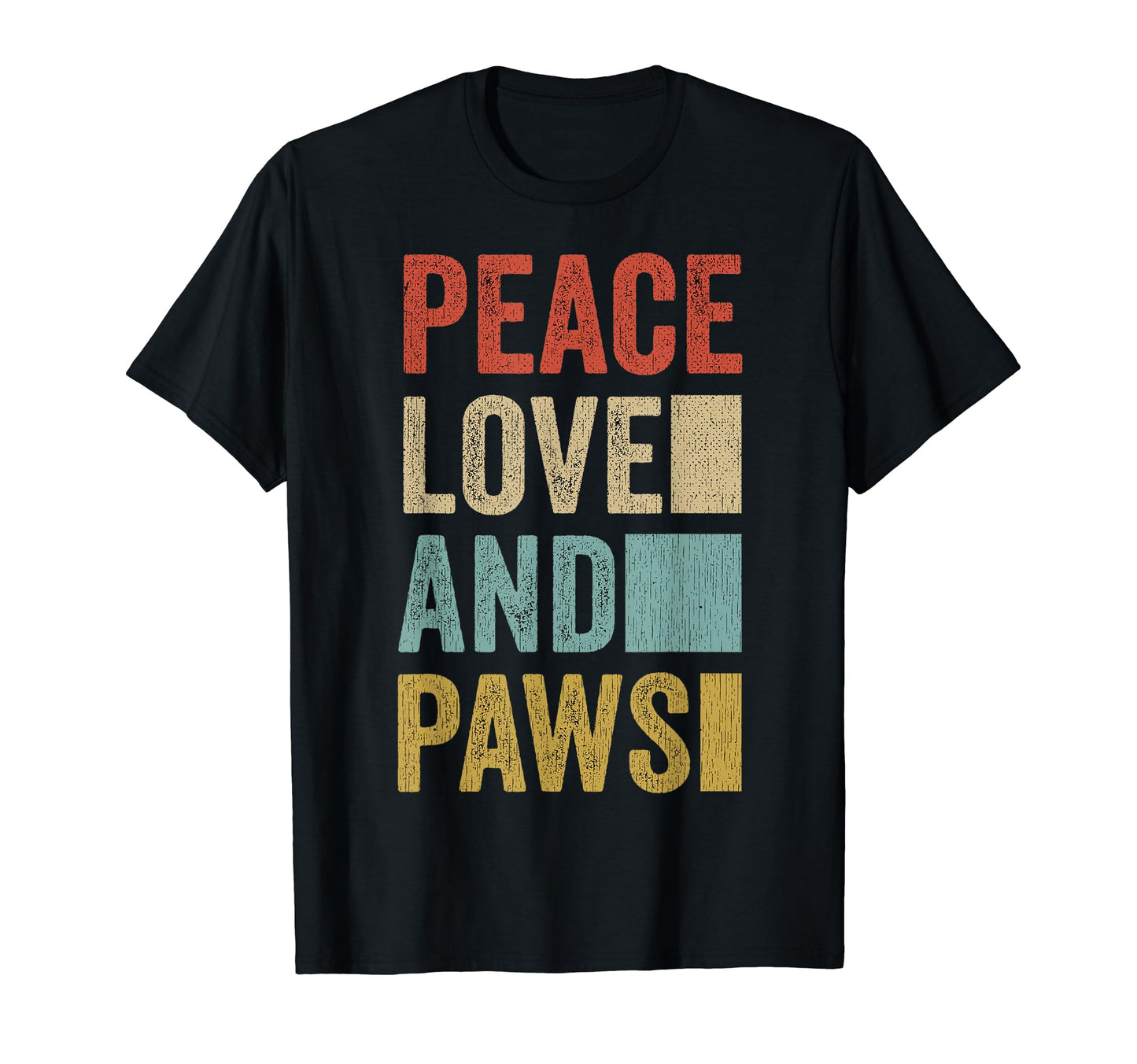 Peace Love Paws Gifts Pet Lovers Sweatshirt - Aesthetic Graphic Men Women - T-Shirt, Sweatshirt, Hoodie