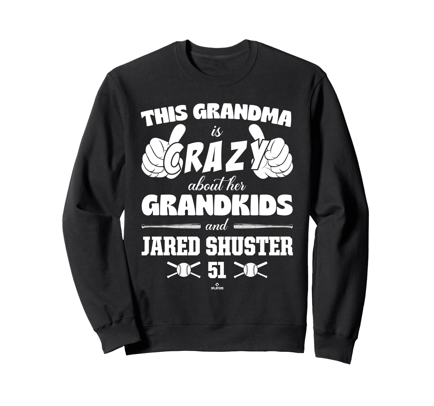Grandma Crazy Jared Shuster Sweatshirt - Aesthetic Graphic for Adults - T-Shirt, Sweatshirt, Hoodie