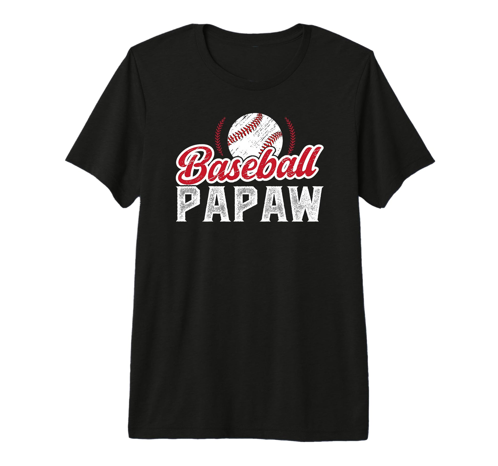 Mens Baseball Papaw Proud Papaw T-Shirt - Fun Novelty Design for Adults - T-Shirt, Sweatshirt, Hoodie