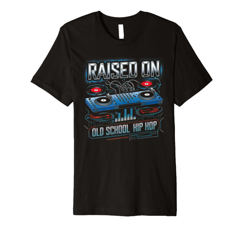 Raised Old School Graffiti Rap Hip Hop T-Shirt - Trendy Graphic for Adults - T-Shirt, Sweatshirt, Hoodie