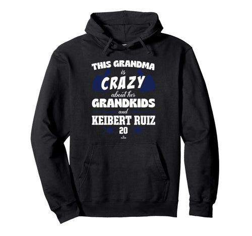 Grandma Crazy Keibert Ruiz Washington Hoodie - Minimalist Print for Adults - T-Shirt, Sweatshirt, Hoodie