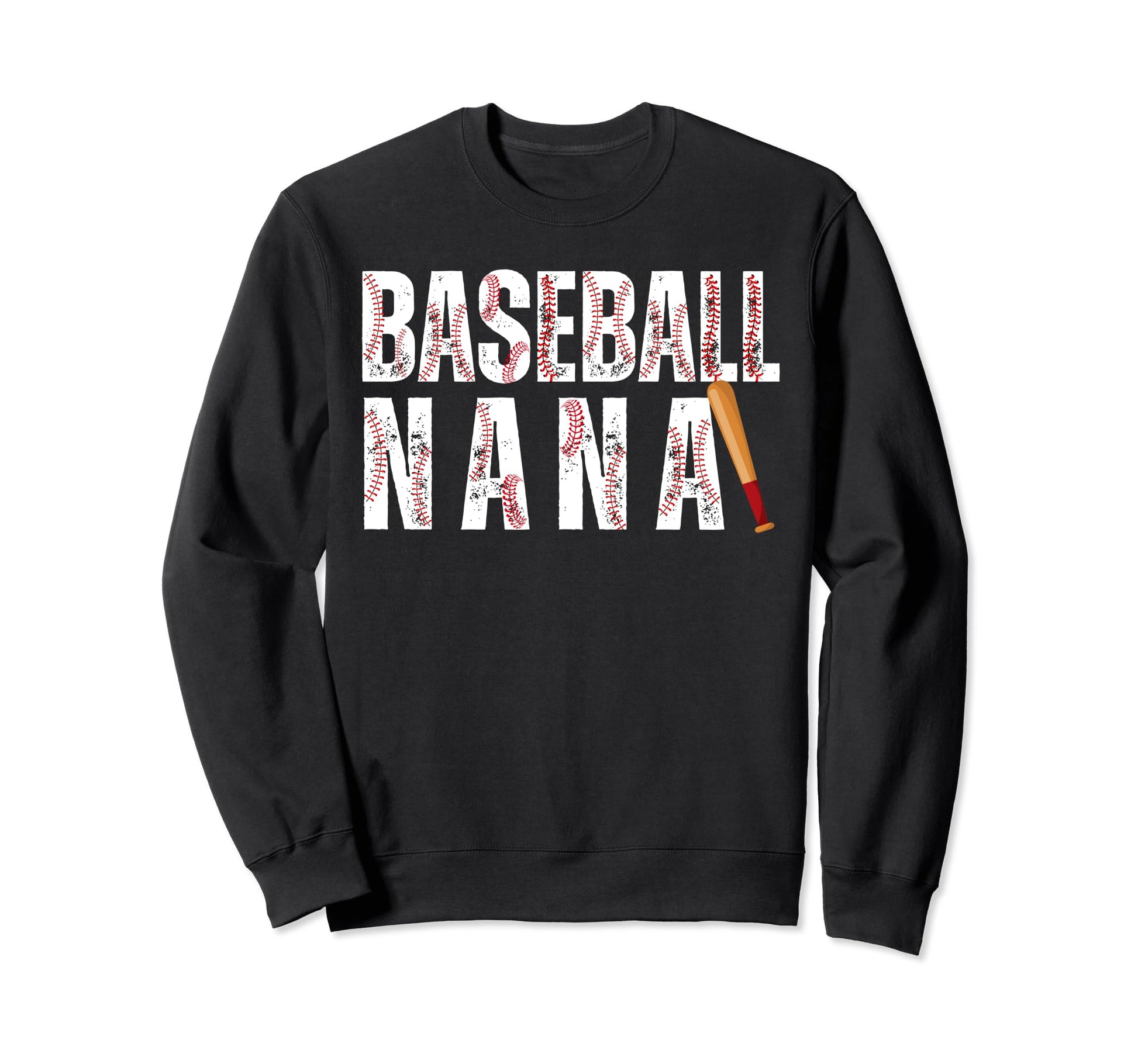 Baseball Nana Family Matching Nana Sweatshirt - Minimalist Print Men Women - T-Shirt, Sweatshirt, Hoodie