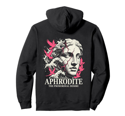 Aphrodite Greek Goddess Statue Hoodie - Aesthetic Graphic Men Women - T-Shirt, Sweatshirt, Hoodie