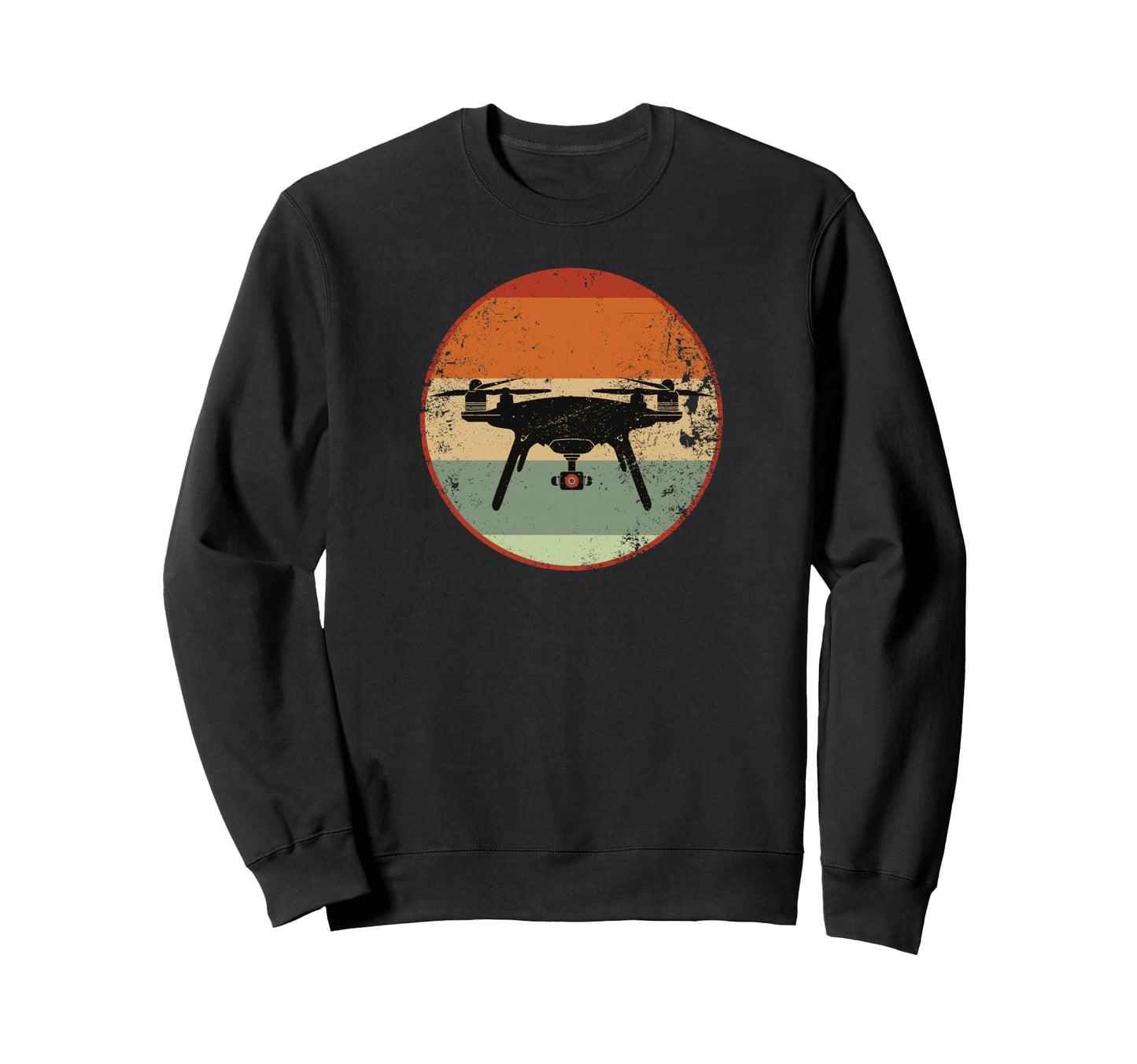 Drones Pilot Drones Camera Sweatshirt - Fun Novelty Design for Adults - T-Shirt, Sweatshirt, Hoodie