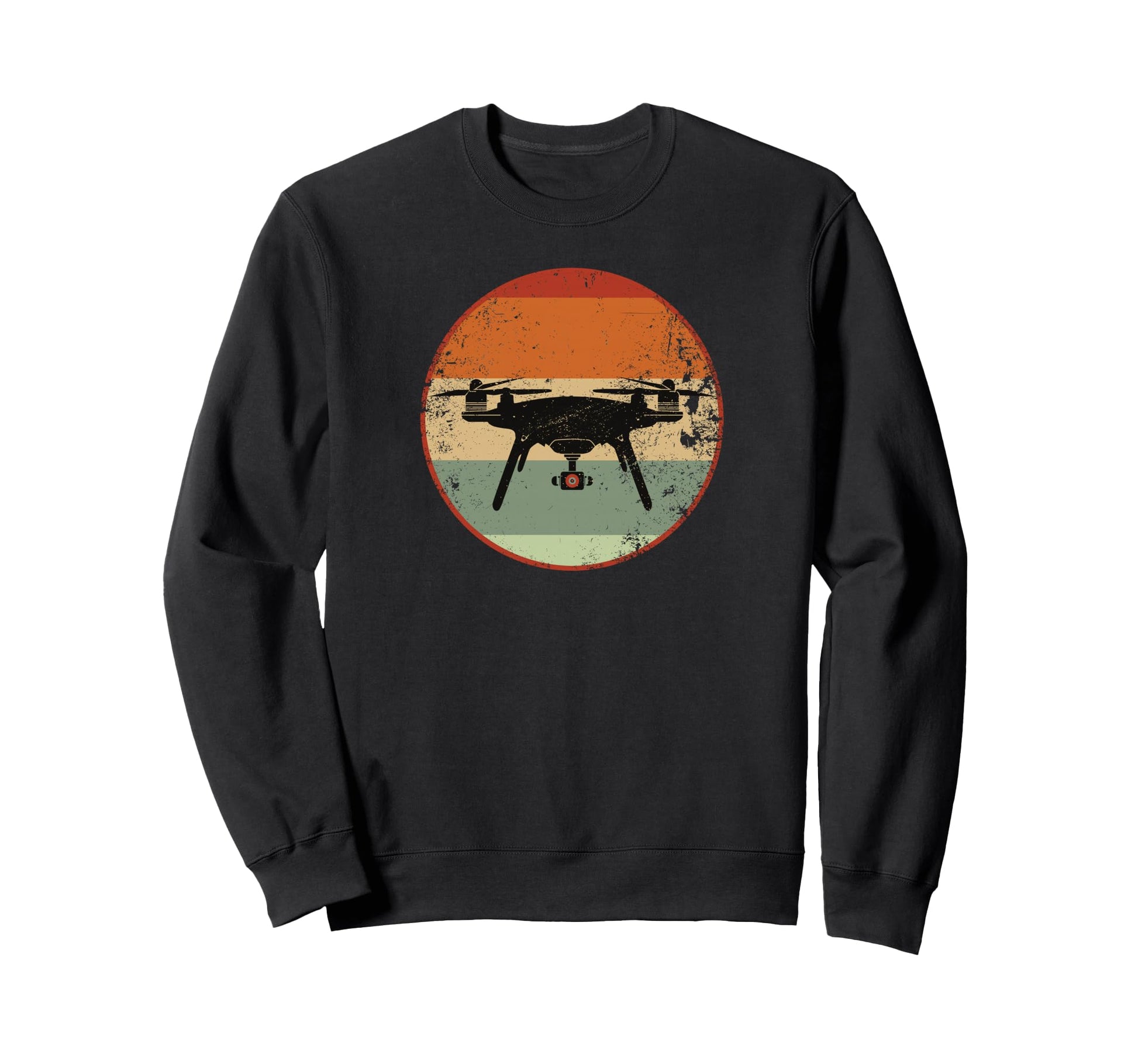 Drones Pilot Drones Camera Sweatshirt - Fun Novelty Design for Adults - T-Shirt, Sweatshirt, Hoodie