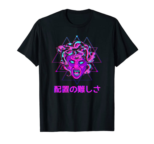 Japanese Cyberpunk Aesthetic Medusa T-Shirt - Streetwear Style Unisex - T-Shirt, Sweatshirt, Hoodie