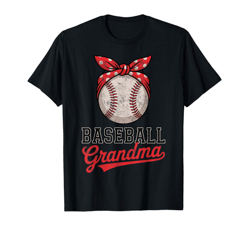 Baseball Nana Grandma Player Fan T-Shirt - Unique Graphic Men Women - T-Shirt, Sweatshirt, Hoodie