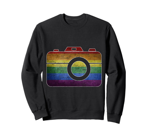 Colorful Camera Charm Sweatshirt - Novelty Apparel Men Women - T-Shirt, Sweatshirt, Hoodie